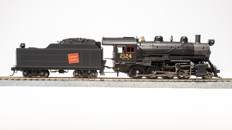 BLI 7324 2-8-0 Consolidation, CN 2124, Paragon4 Sound/DC/DCC, Smoke, HO