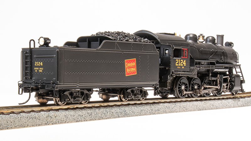 BLI 7324 2-8-0 Consolidation, CN 2124, Paragon4 Sound/DC/DCC, Smoke, HO