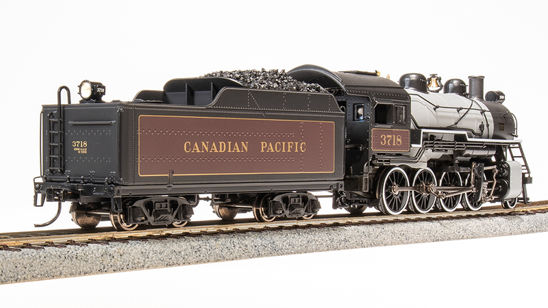 BLI 7326 2-8-0 Consolidation, CP 3718, Paragon4 Sound/DC/DCC, Smoke, HO