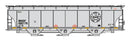 Intermountain Railway Company 472147 Trinity 5161 Cubic Foot Covered Hopper - Ready to Run -- BNSF Railway (Denver Road Legacy Scheme, gray, Circle Logo)