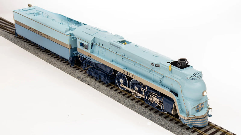 (Brass Hybrid) BLI 7352 ATSF Blue Goose,