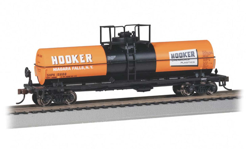 Bachmann Trains HO 75807 Large Dome Chemical Tank Car, Hooker Chemicals