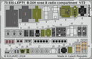 Eduard B-24H nose & radio compartment 1/72 Photo etched set for AIRFIX