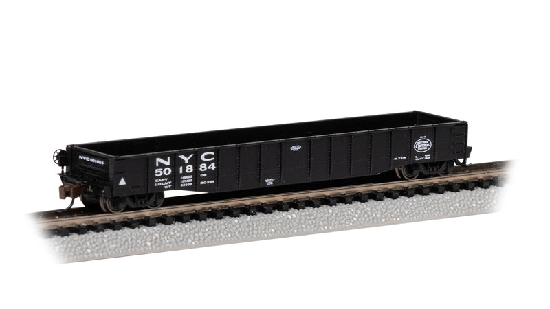 Bachmann 73972 52'6" Drop-End Gondola - Ready to Run -- New York Central