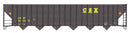 PREORDER Walthers Mainline HO 910-56340 73' Greenville 7,000 Cubic Foot Wood Chip Hopper, CSX