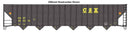 Walthers Mainline HO 910-56343 73' Greenville 7,000 Cubic Foot Wood Chip Hopper, CSX