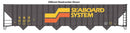 PREORDER Walthers Mainline HO 910-56364 73' Greenville 7,000 Cubic Foot Wood Chip Hopper, Seaboard System