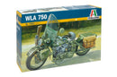 Italeri 7401 WLA 750 U.S. Motorcycle 1:9