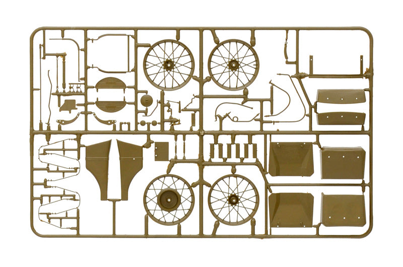 Italeri 7401 - SCALE 1 : 9 WLA 750 U.S. Motorcycle