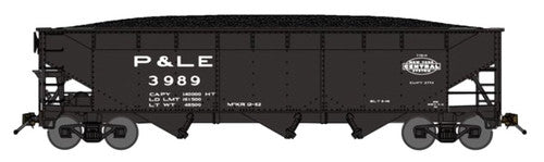 Bluford Shops N 74127 Offset Side 70-Ton 3-Bay Hopper, Pittsburgh and Lake Erie