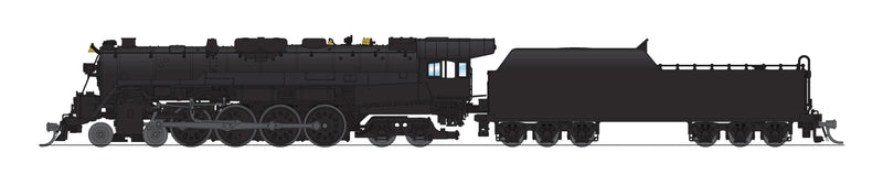 BLI 7413 Reading T1 4-8-4, Unlettered, Paragon4 Sound/DC/DCC, Smoke, N