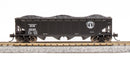 BLI 7425 ARA 70-Ton Quad Hopper, B&M, post-1947 Minute Man, 4-pack B, N Scale