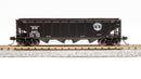 BLI 7425 ARA 70-Ton Quad Hopper, B&M, post-1947 Minute Man, 4-pack B, N Scale