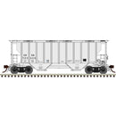 Atlas HO 20007691 Portec 3000 2-Bay Covered Hopper, Master, Chicago Freight Car Leasing CRDX