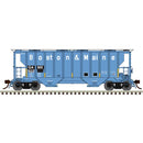 Atlas HO 20007693 Portec 3000 2-Bay Covered Hopper, Master, General American de Mexico GAMX