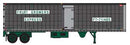 Trainworx N 4026901 40' Corrugated Reefer Trailer, Assembled, Fruit Growers Express