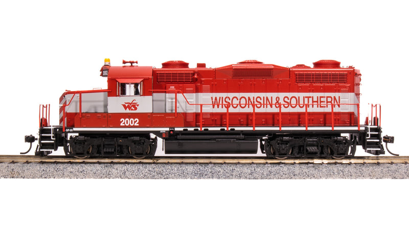 BLI 7470 EMD GP20, WSOR 2002, Red and Gray, Paragon4 Sound/DC/DCC, HO