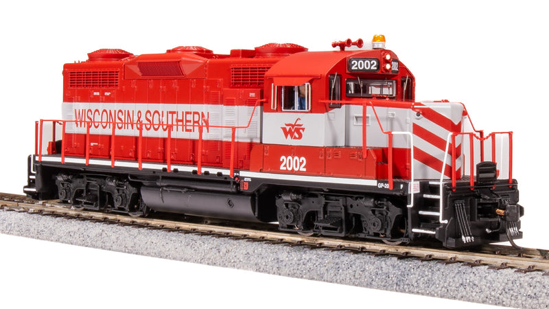 BLI 7470 EMD GP20, WSOR 2002, Red and Gray, Paragon4 Sound/DC/DCC, HO