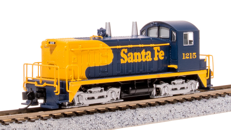 BLI 7480 EMD NW2, ATSF 1215, Yellow Bonnet, Paragon4 Sound/DC/DCC, N