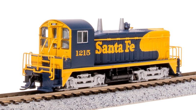 BLI 7480 EMD NW2, ATSF 1215, Yellow Bonnet, Paragon4 Sound/DC/DCC, N