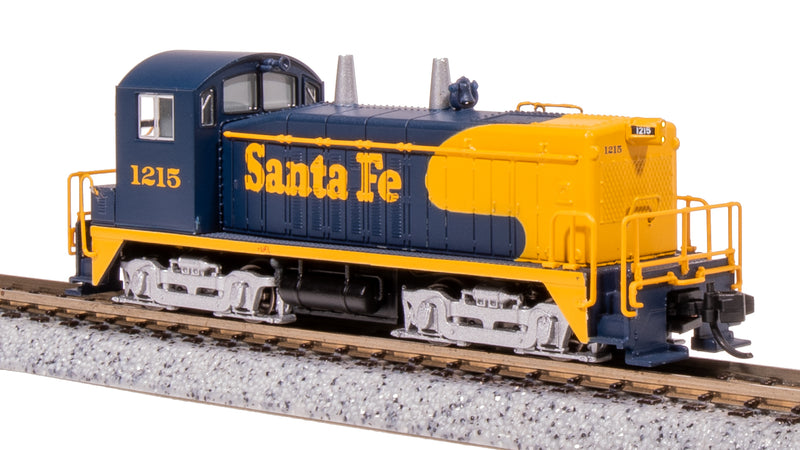 BLI 7480 EMD NW2, ATSF 1215, Yellow Bonnet, Paragon4 Sound/DC/DCC, N