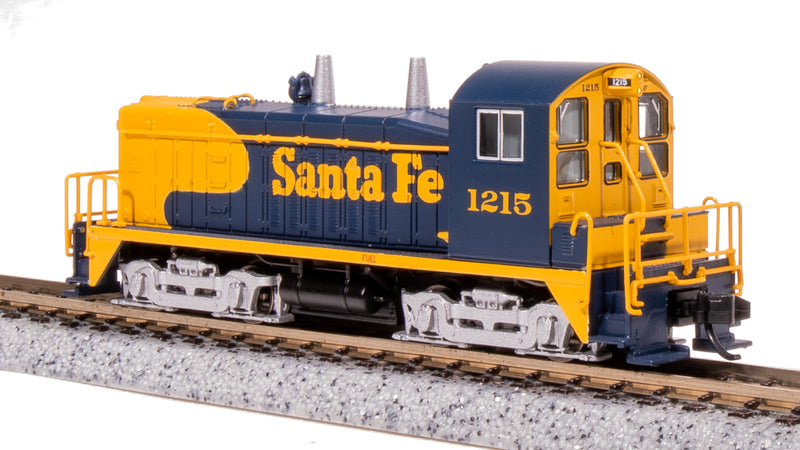 BLI 7480 EMD NW2, ATSF 1215, Yellow Bonnet, Paragon4 Sound/DC/DCC, N