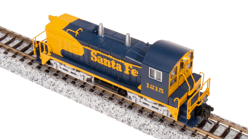 BLI 7480 EMD NW2, ATSF 1215, Yellow Bonnet, Paragon4 Sound/DC/DCC, N