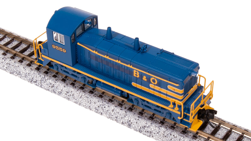 BLI 7483 EMD NW2, B&O 9564, Patched Pere Marquette Scheme, Paragon4 Sound/DC/DCC, N