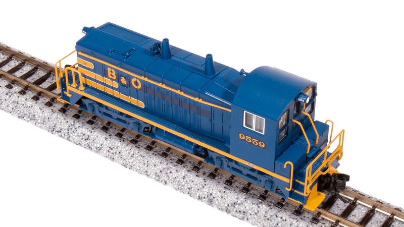 BLI 7483 EMD NW2, B&O 9564, Patched Pere Marquette Scheme, Paragon4 Sound/DC/DCC, N