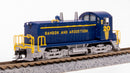 BLI 7484 EMD NW2, BAR 20, Blue w/ Yellow, Paragon4 Sound/DC/DCC, N