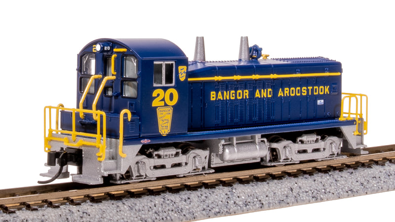 BLI 7485 EMD NW2, BAR 21, Blue w/ Yellow, Paragon4 Sound/DC/DCC, N