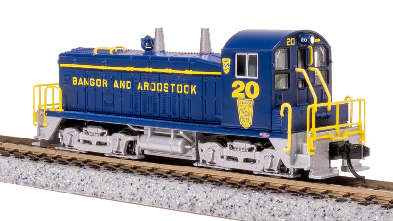 BLI 7485 EMD NW2, BAR 21, Blue w/ Yellow, Paragon4 Sound/DC/DCC, N