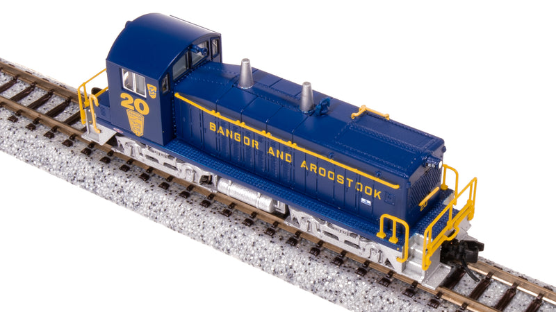 BLI 7485 EMD NW2, BAR 21, Blue w/ Yellow, Paragon4 Sound/DC/DCC, N