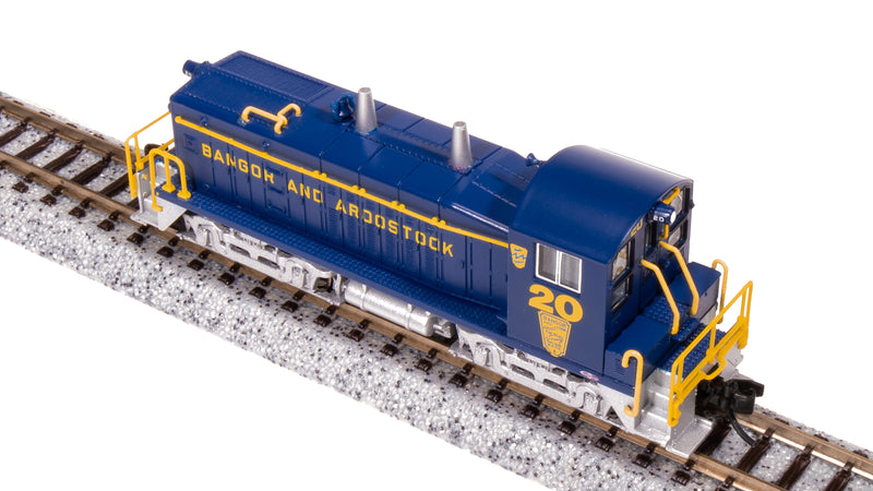 BLI 7485 EMD NW2, BAR 21, Blue w/ Yellow, Paragon4 Sound/DC/DCC, N