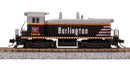 BLI 7486 EMD NW2, CBQ 9407-B, "Burlington" billboard, Paragon4 Sound/DC/DCC, N