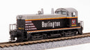 BLI 7487 EMD NW2, CBQ 9412-B, "Burlington" billboard, Paragon4 Sound/DC/DCC, N
