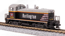 BLI 7487 EMD NW2, CBQ 9412-B, "Burlington" billboard, Paragon4 Sound/DC/DCC, N