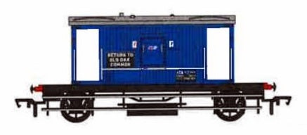 Bachmann HO 74902 British Brake Van Track Cleaning Car, Network Southeast