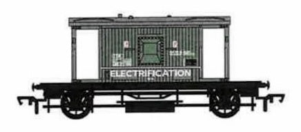 Bachmann HO 74904 British Brake Van Track Cleaning Car, Departmental