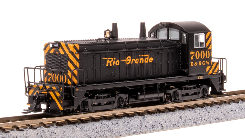 BLI 7491 EMD NW2, DRGW 7000, Black & Gold, Paragon4 Sound/DC/DCC, N