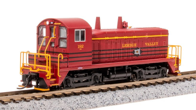 BLI 7495 EMD NW2, LV 185, Cornell Red w/ Black Stripes, Paragon4 Sound/DC/DCC, N