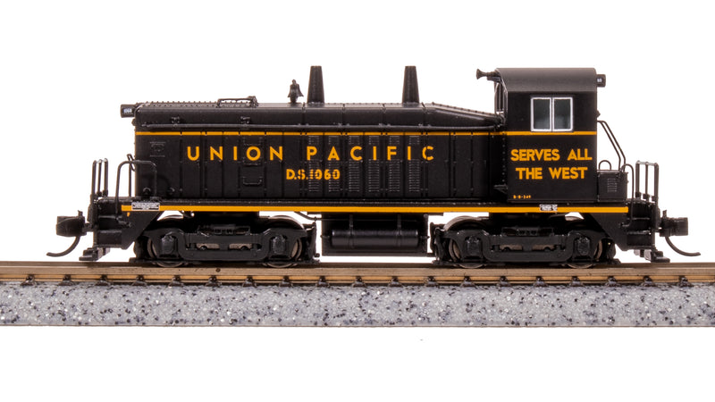 BLI 7501 EMD NW2, UP 1073, Black w/ Yellow, Paragon4 Sound/DC/DCC, N