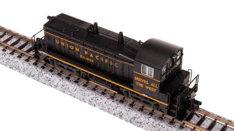 BLI 7501 EMD NW2, UP 1073, Black w/ Yellow, Paragon4 Sound/DC/DCC, N