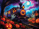 Train Enthusiast Vendors 77208 Spooky Train Jigsaw Puzzle, 1000 Pieces