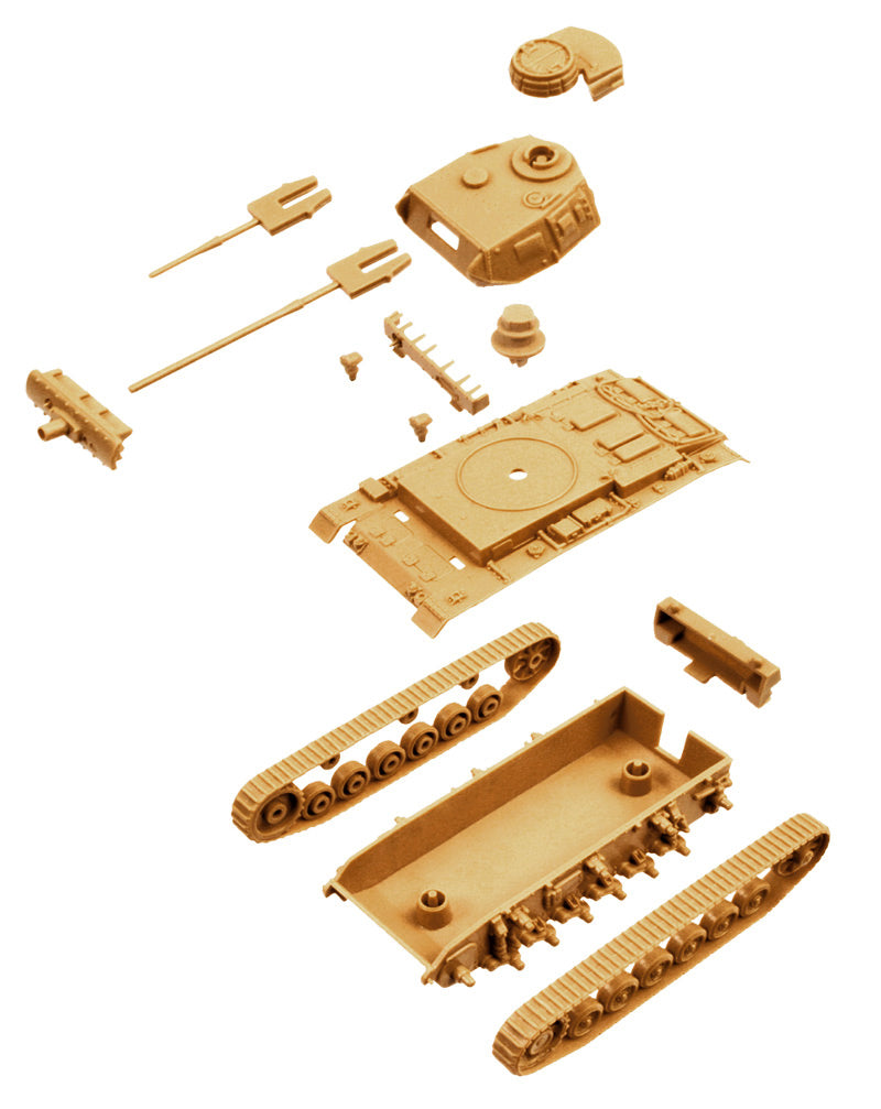 Italeri 7507 - SCALE 1 : 72 PZ. KPFW. III - FAST ASSEMBLY