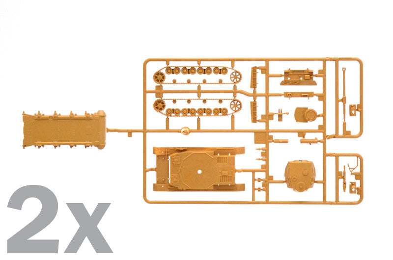 Italeri 7514 - SCALE 1 : 72 SD. KFZ. 161 PZ. KPFW. IV AUSF.F1/F2