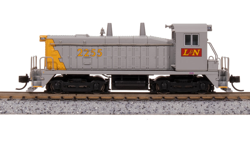 BLI 7516 EMD SW7, L&N 2232, Gray & Yellow, Paragon4 Sound/DC/DCC, N