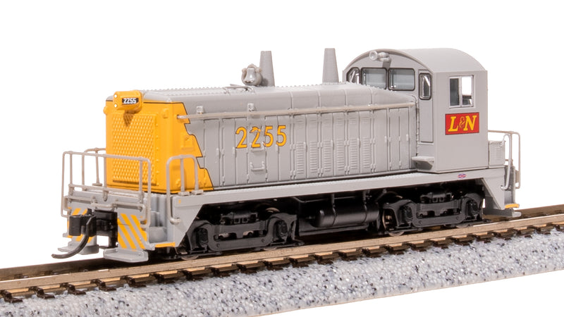 BLI 7516 EMD SW7, L&N 2232, Gray & Yellow, Paragon4 Sound/DC/DCC, N