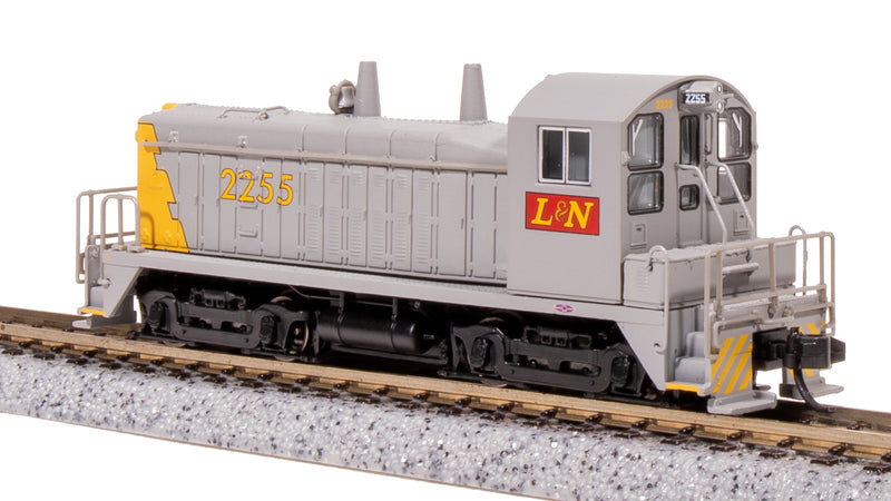 BLI 7516 EMD SW7, L&N 2232, Gray & Yellow, Paragon4 Sound/DC/DCC, N