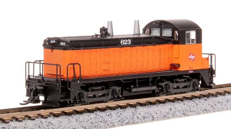 BLI 7518 EMD SW7, MILW 623, Orange & Black, Paragon4 Sound/DC/DCC, N